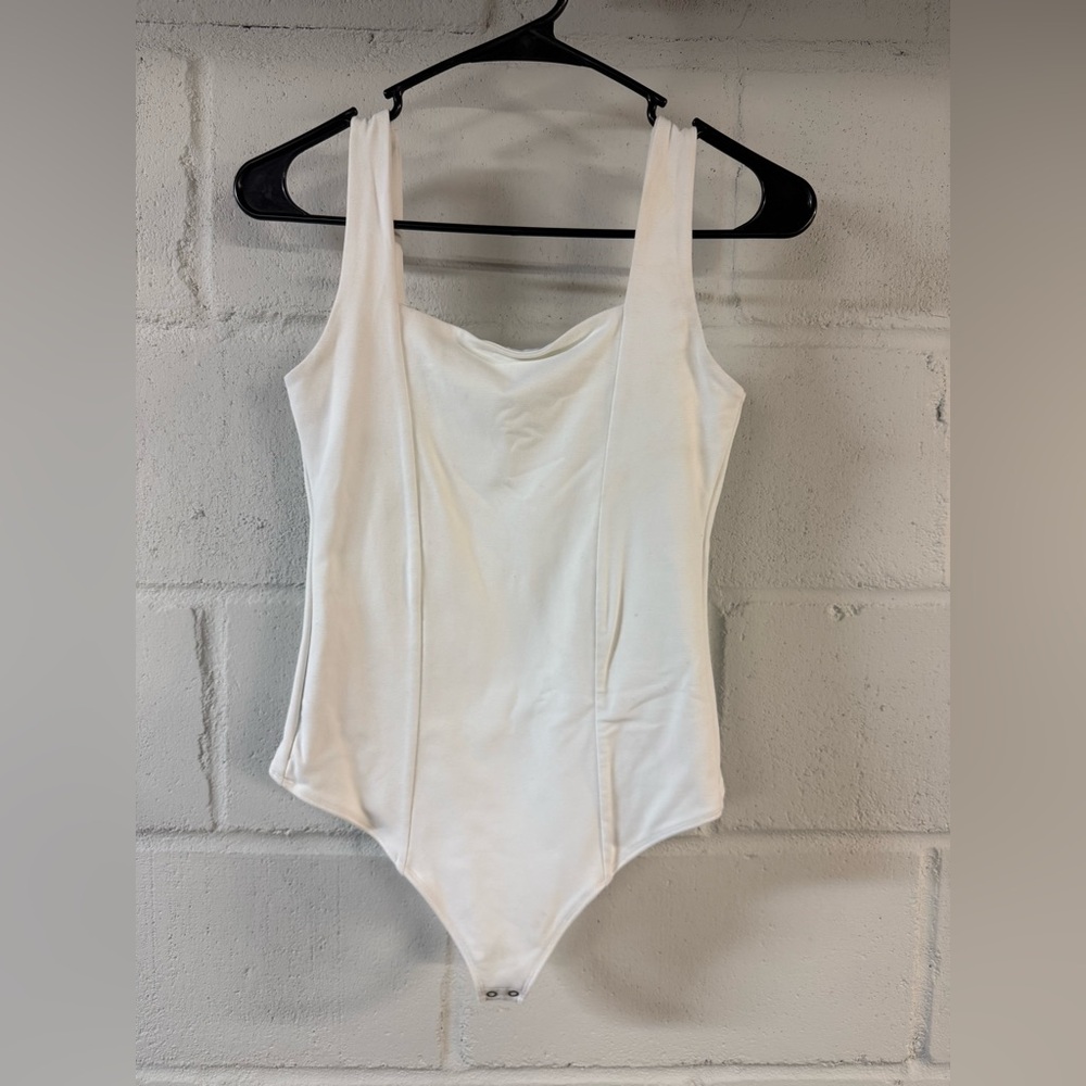 Abercrombie & Fitch White Bodysuit